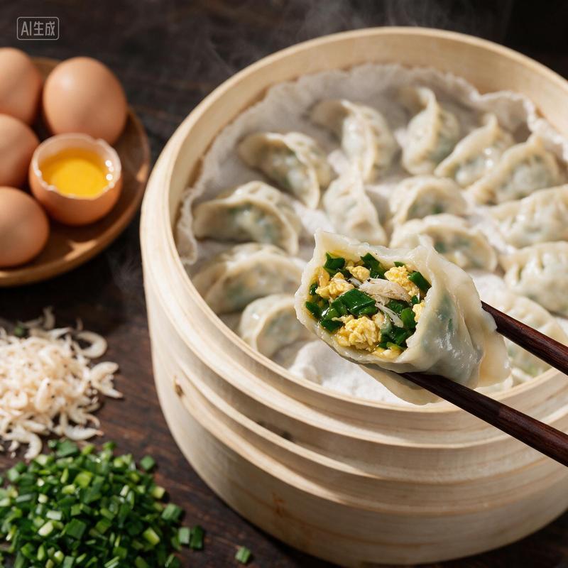 翡翠金玉蒸饺